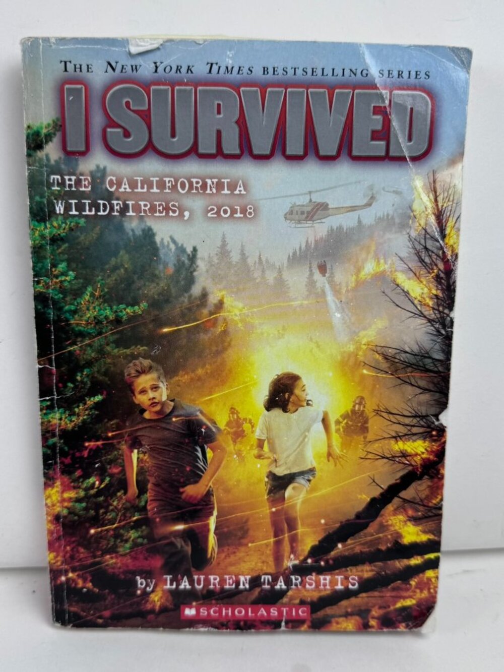 I Survived The California Wildfires, 2018 by Lauren Tarshis Scholastic PB Book